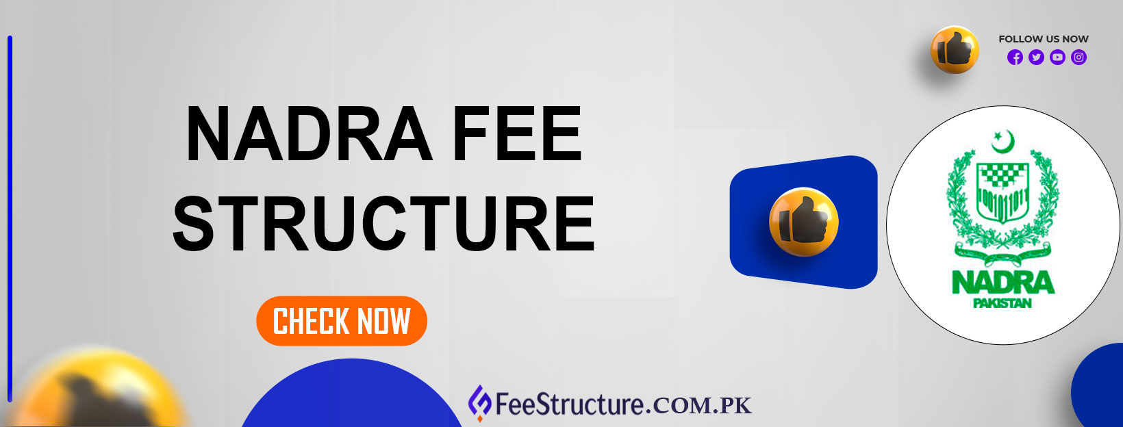 NADRA Fee Structure