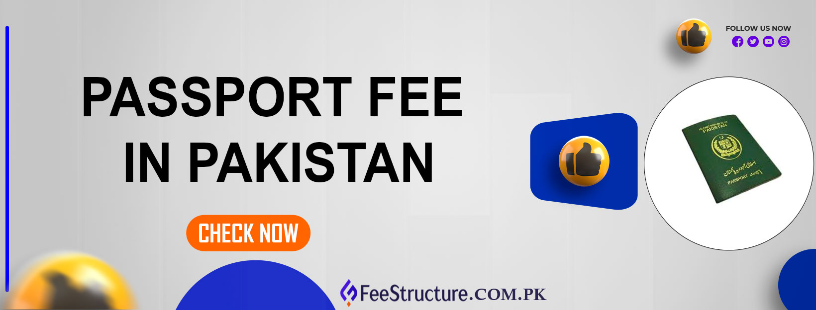 Passport Fee 2025 in Pakistan, E Passport, Urgent, Normal Fee