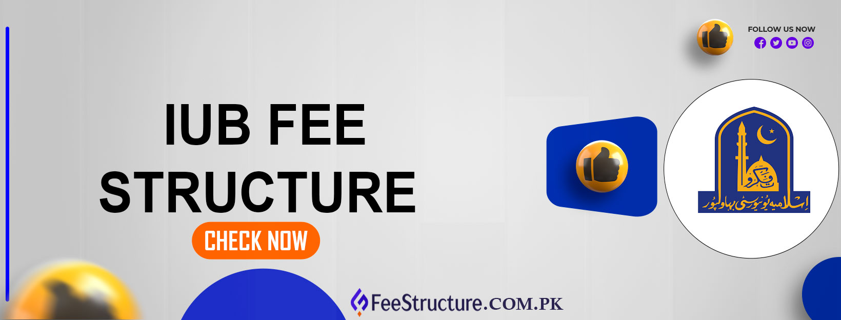 IUB Fee Structure