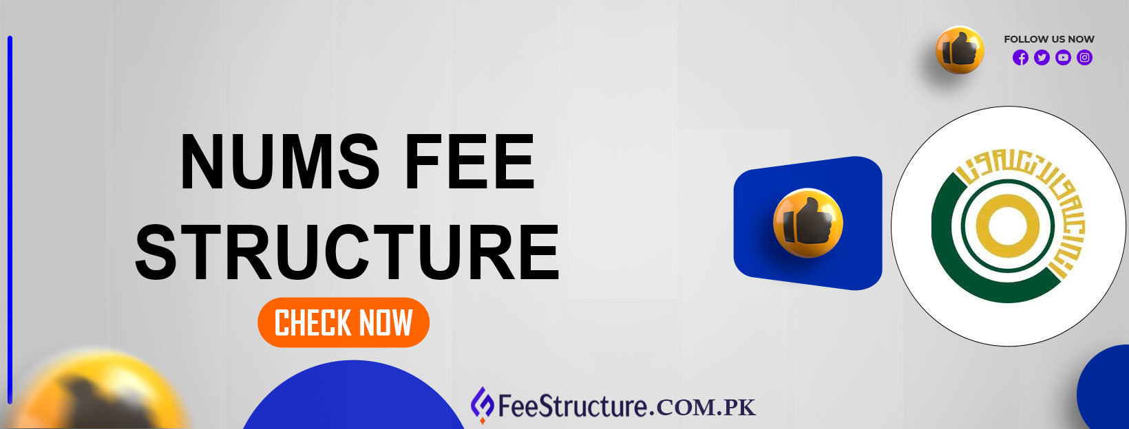 NUMS Fee Structure