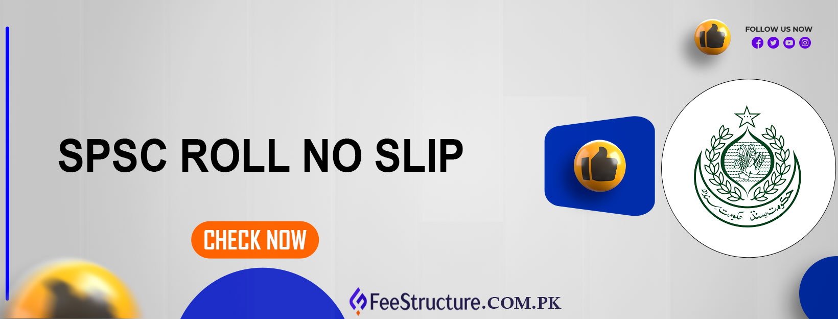 SPSC Roll No Slip