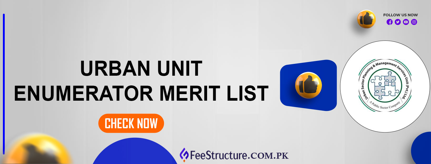 Urban Unit Enumerator Merit List